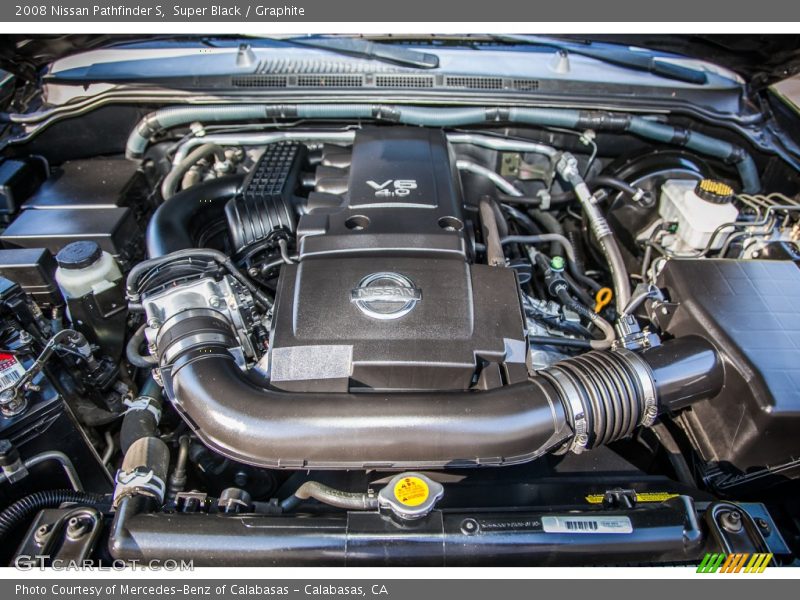 Super Black / Graphite 2008 Nissan Pathfinder S