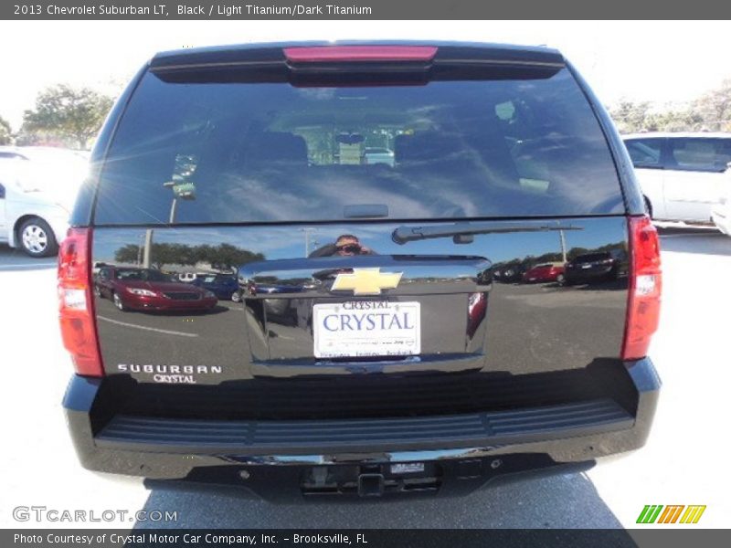 Black / Light Titanium/Dark Titanium 2013 Chevrolet Suburban LT