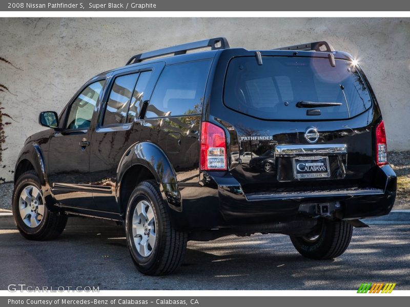 Super Black / Graphite 2008 Nissan Pathfinder S