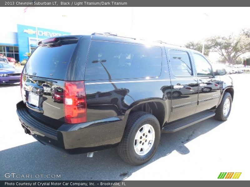 Black / Light Titanium/Dark Titanium 2013 Chevrolet Suburban LT