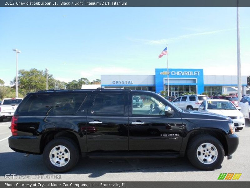 Black / Light Titanium/Dark Titanium 2013 Chevrolet Suburban LT