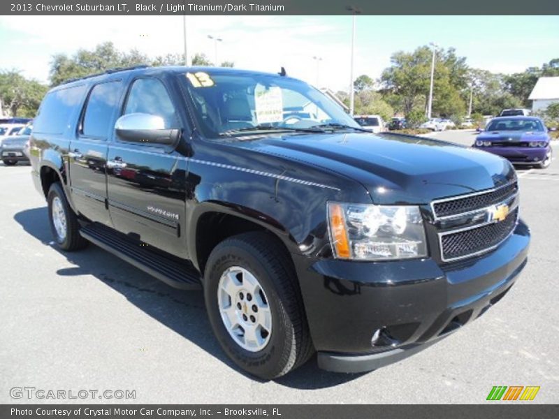 Black / Light Titanium/Dark Titanium 2013 Chevrolet Suburban LT