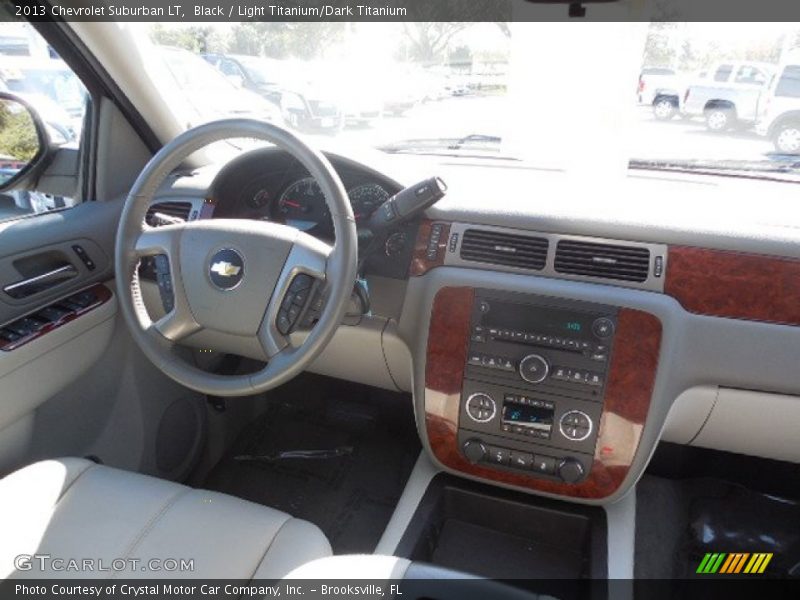 Black / Light Titanium/Dark Titanium 2013 Chevrolet Suburban LT