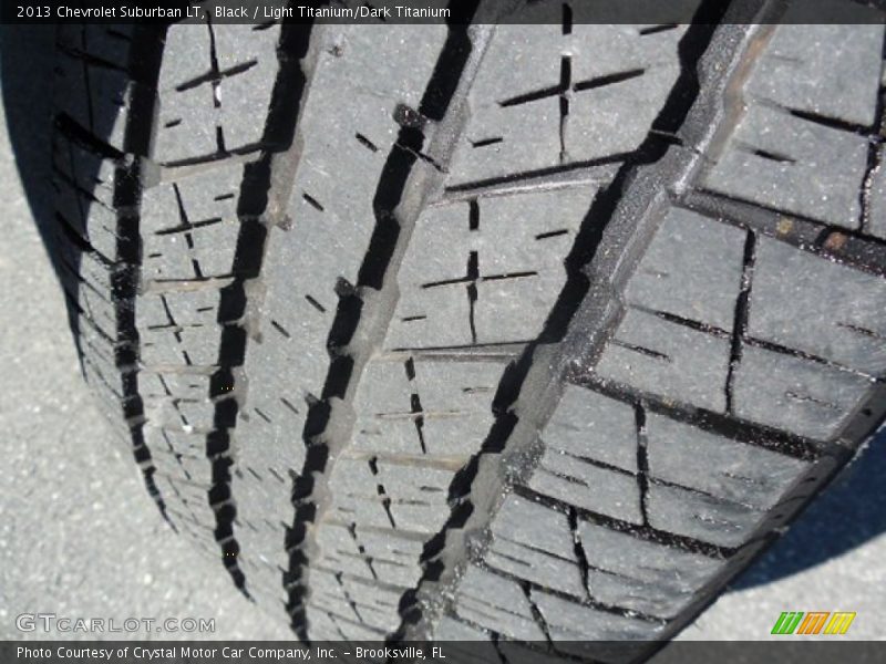 Black / Light Titanium/Dark Titanium 2013 Chevrolet Suburban LT