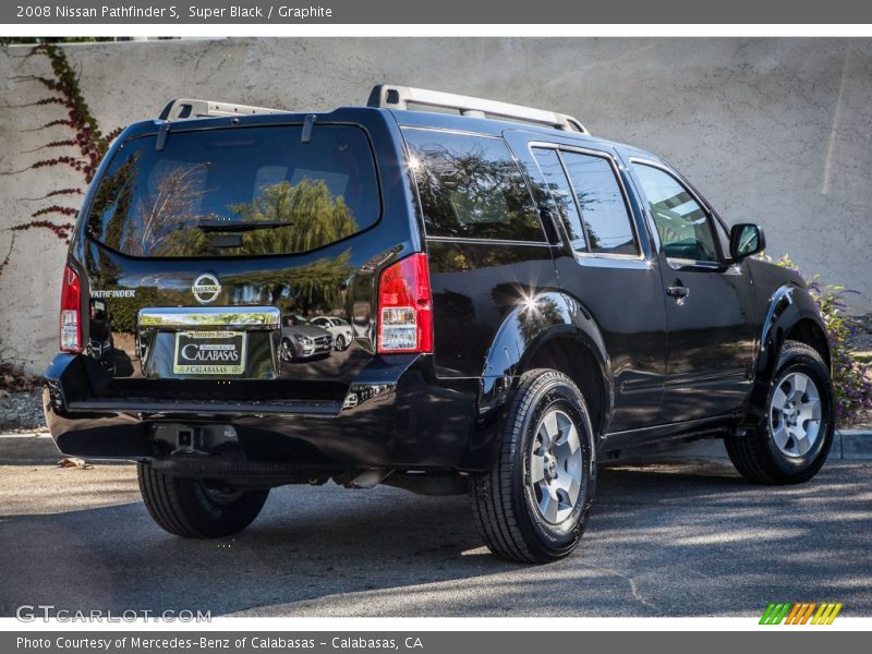 Super Black / Graphite 2008 Nissan Pathfinder S