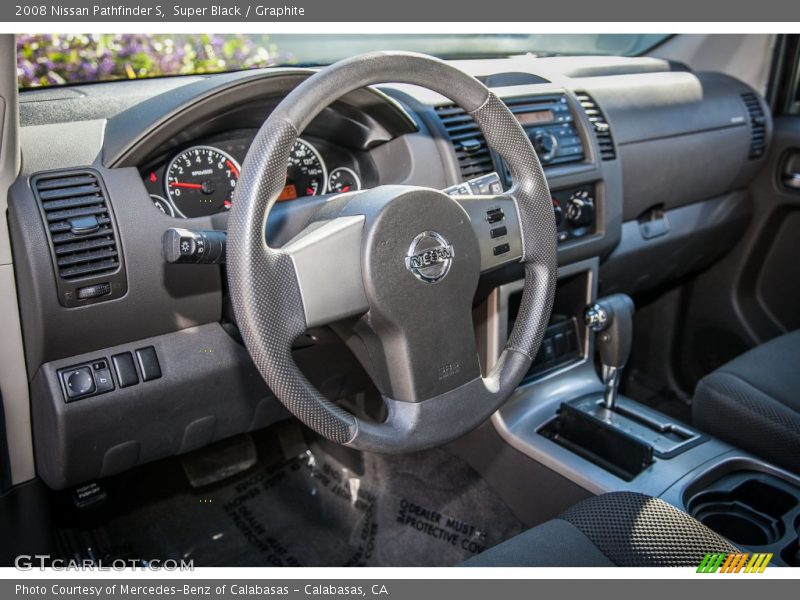 Super Black / Graphite 2008 Nissan Pathfinder S
