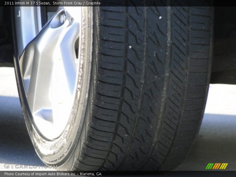 Storm Front Gray / Graphite 2011 Infiniti M 37 S Sedan
