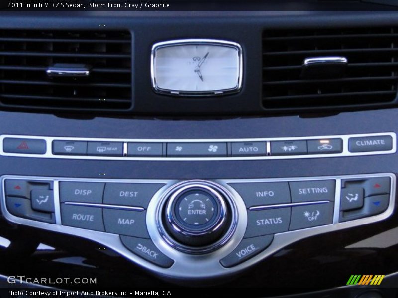 Controls of 2011 M 37 S Sedan