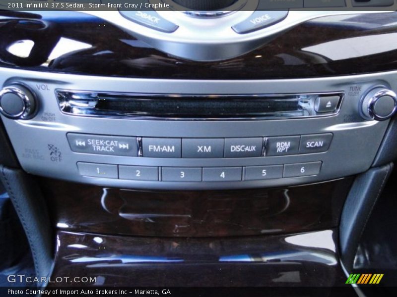Controls of 2011 M 37 S Sedan
