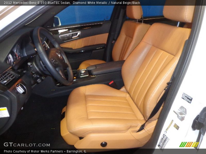 Diamond White Metallic / Natural Beige/Black 2012 Mercedes-Benz E 350 BlueTEC Sedan