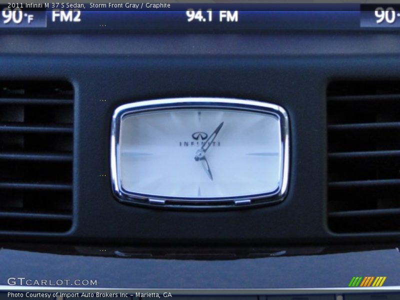 Storm Front Gray / Graphite 2011 Infiniti M 37 S Sedan