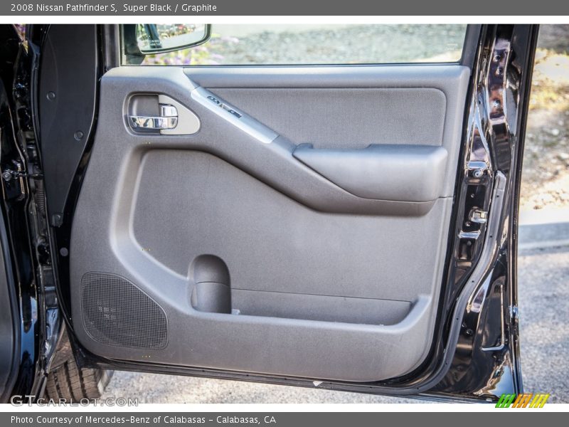 Super Black / Graphite 2008 Nissan Pathfinder S