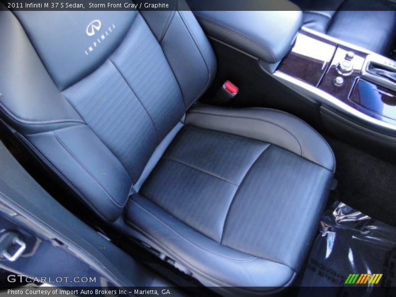 Storm Front Gray / Graphite 2011 Infiniti M 37 S Sedan