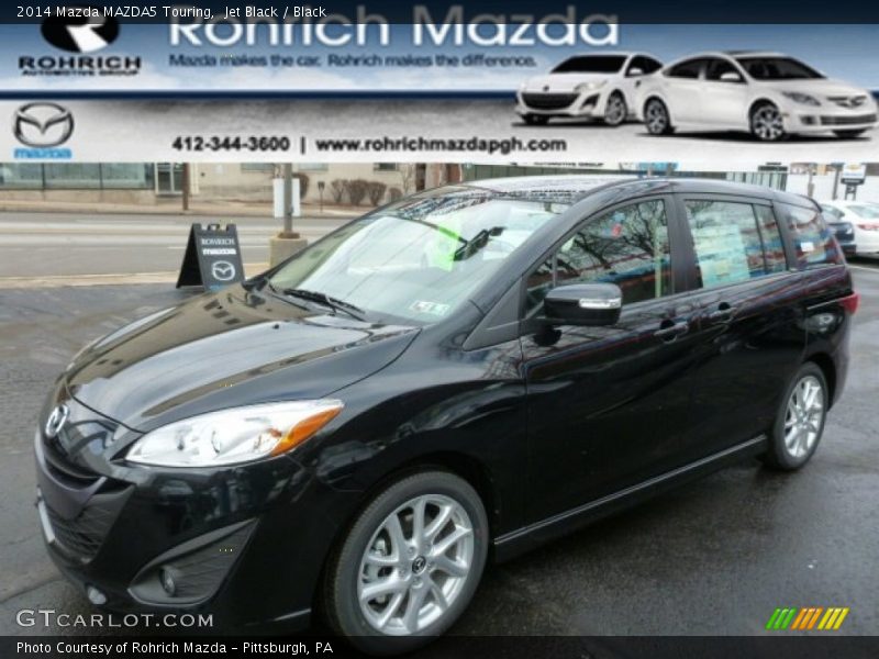 Jet Black / Black 2014 Mazda MAZDA5 Touring