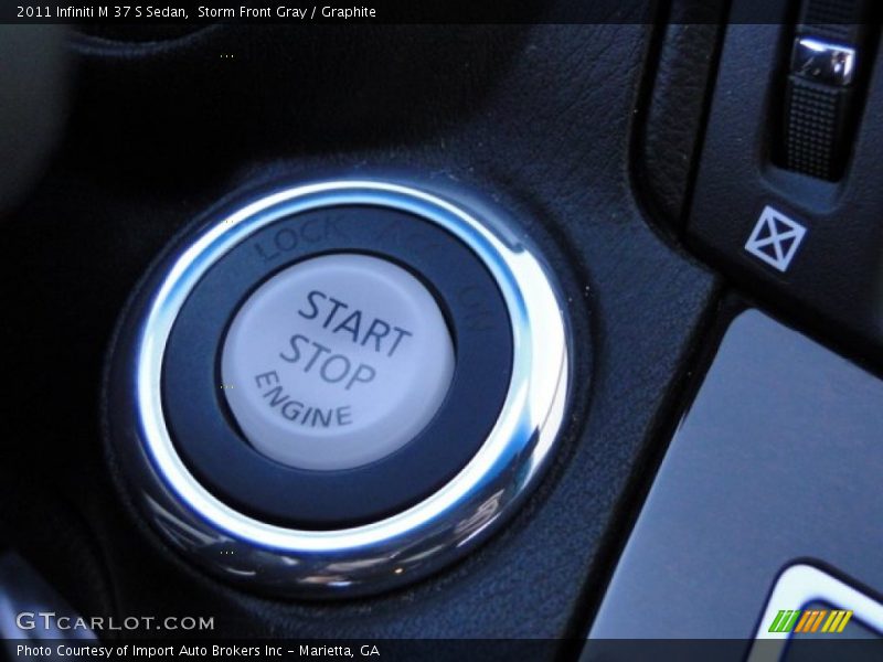 Controls of 2011 M 37 S Sedan