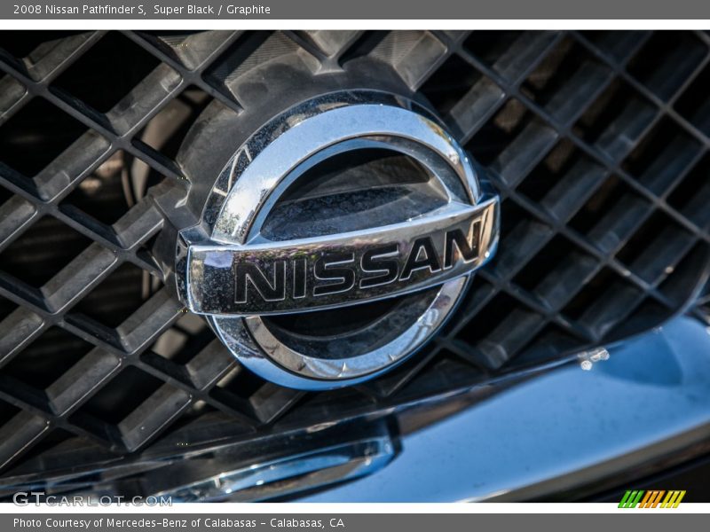 Super Black / Graphite 2008 Nissan Pathfinder S