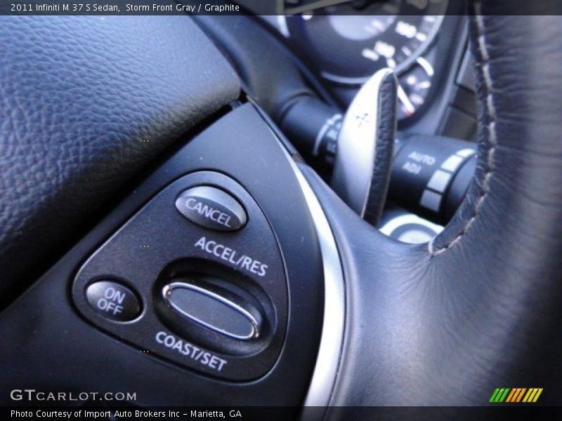 Controls of 2011 M 37 S Sedan