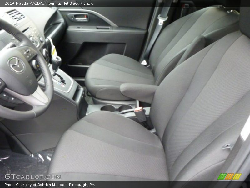 Front Seat of 2014 MAZDA5 Touring