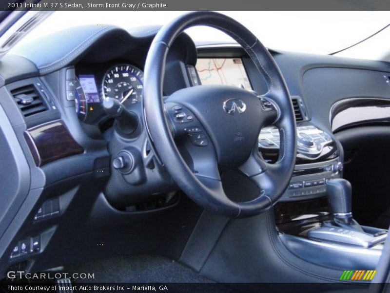 Dashboard of 2011 M 37 S Sedan