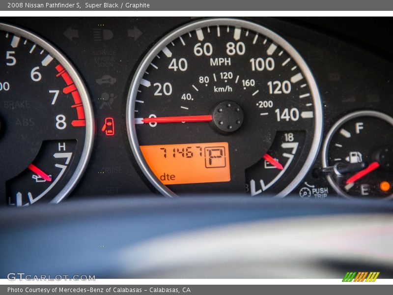 Super Black / Graphite 2008 Nissan Pathfinder S