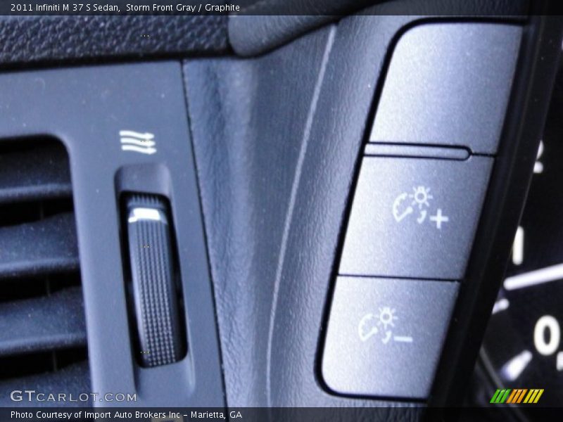 Storm Front Gray / Graphite 2011 Infiniti M 37 S Sedan