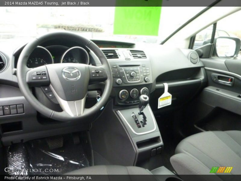 Dashboard of 2014 MAZDA5 Touring