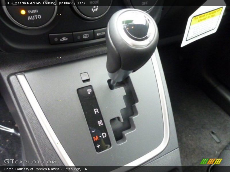  2014 MAZDA5 Touring 5 Speed Sport Automatic Shifter