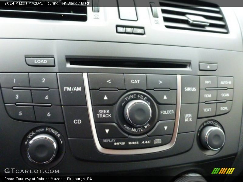 Controls of 2014 MAZDA5 Touring