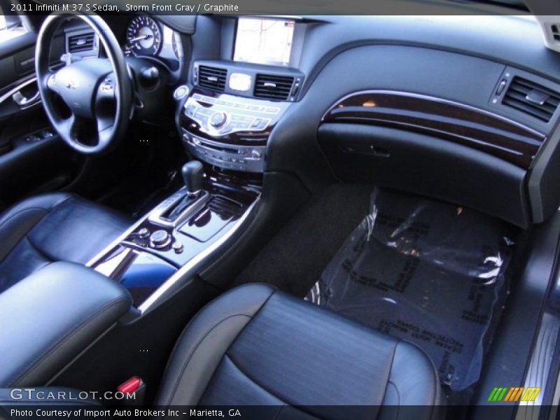Storm Front Gray / Graphite 2011 Infiniti M 37 S Sedan
