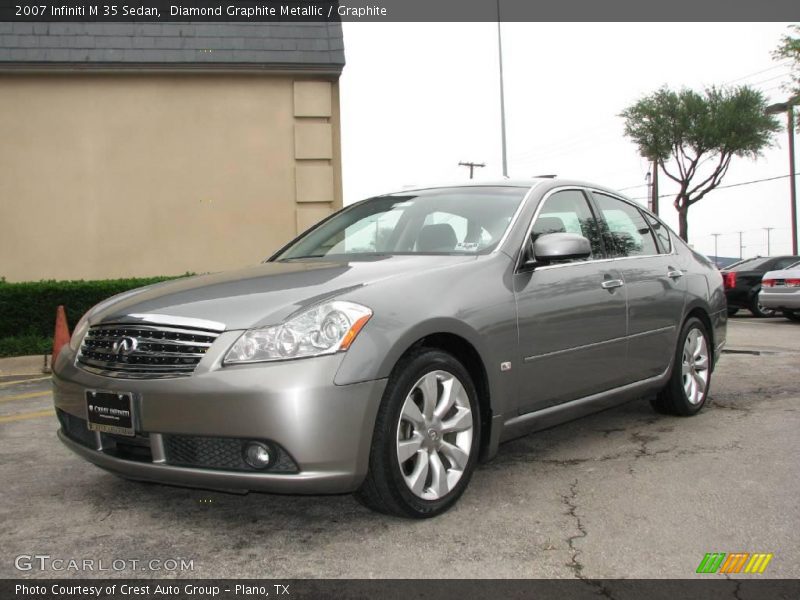 Diamond Graphite Metallic / Graphite 2007 Infiniti M 35 Sedan