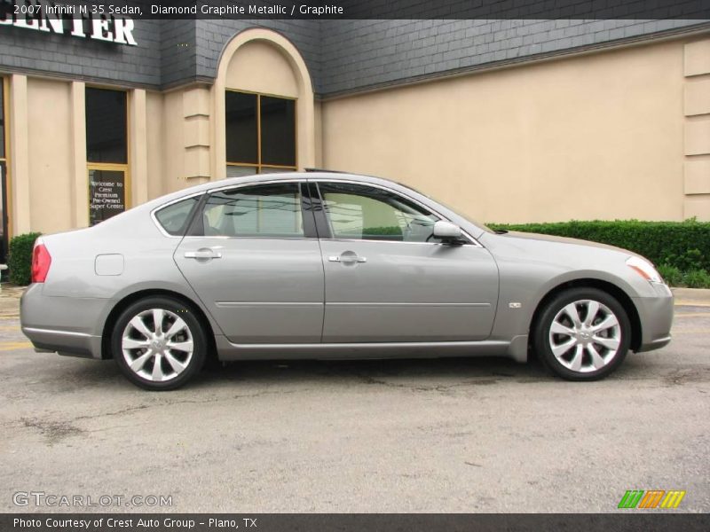 Diamond Graphite Metallic / Graphite 2007 Infiniti M 35 Sedan