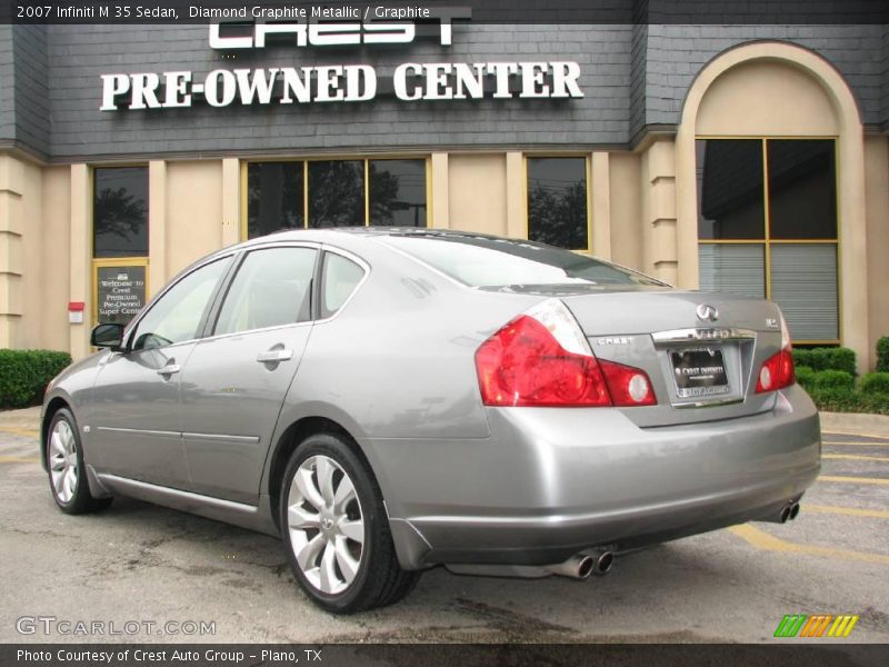 Diamond Graphite Metallic / Graphite 2007 Infiniti M 35 Sedan