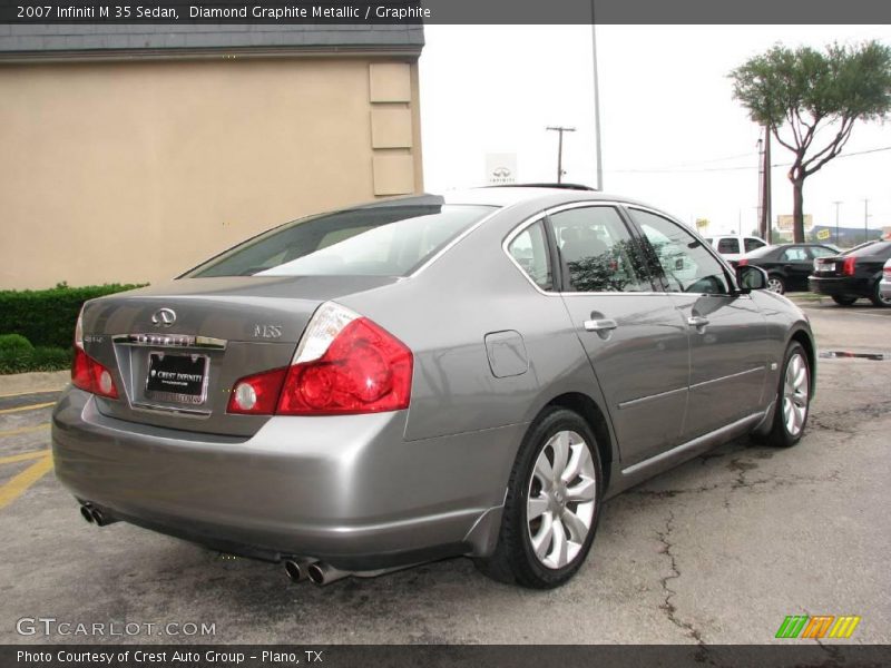 Diamond Graphite Metallic / Graphite 2007 Infiniti M 35 Sedan
