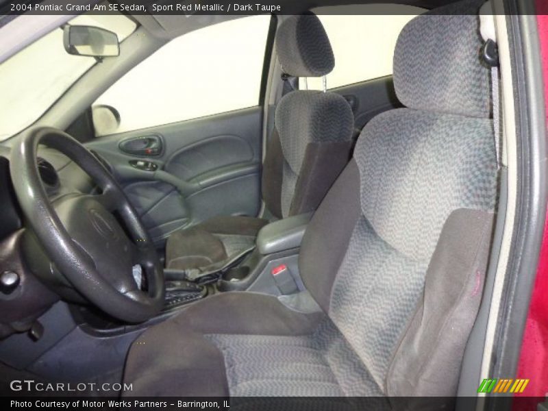 Front Seat of 2004 Grand Am SE Sedan