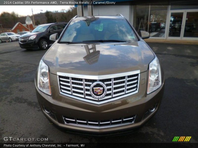 Terra Mocha Metallic / Caramel/Ebony 2014 Cadillac SRX Performance AWD