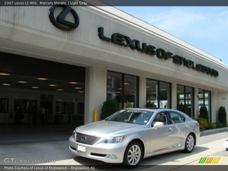 Mercury Metallic / Light Gray 2007 Lexus LS 460