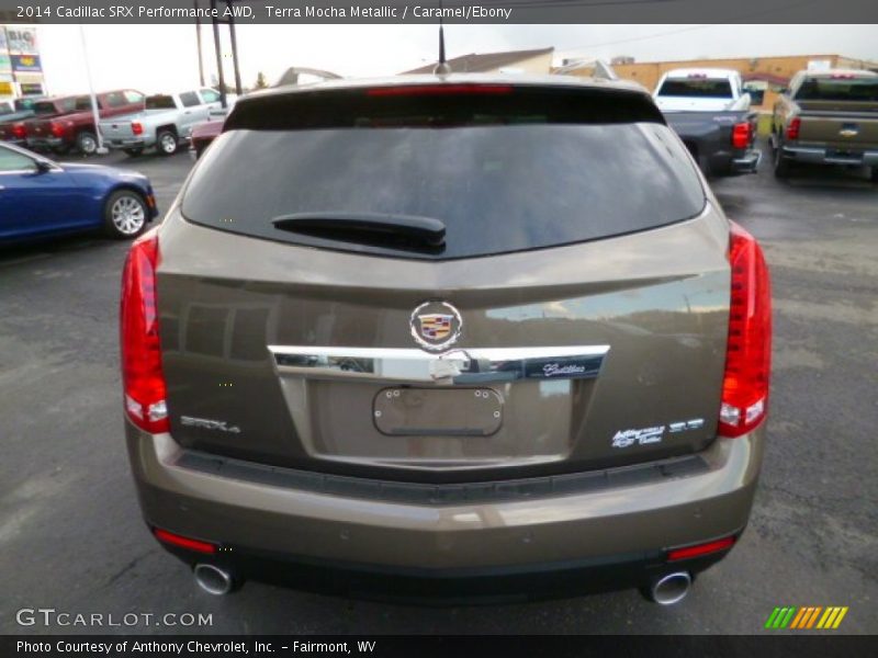 Terra Mocha Metallic / Caramel/Ebony 2014 Cadillac SRX Performance AWD