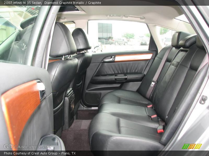 Diamond Graphite Metallic / Graphite 2007 Infiniti M 35 Sedan