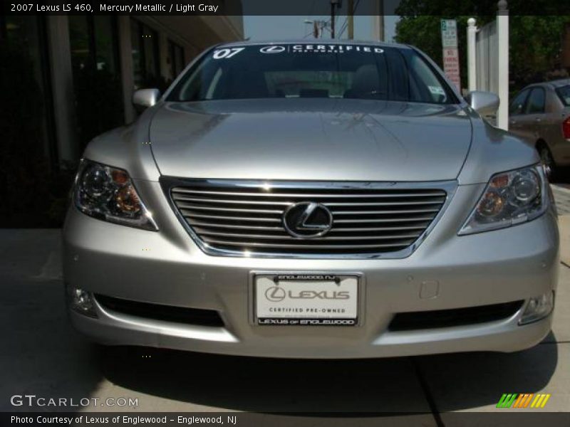 Mercury Metallic / Light Gray 2007 Lexus LS 460