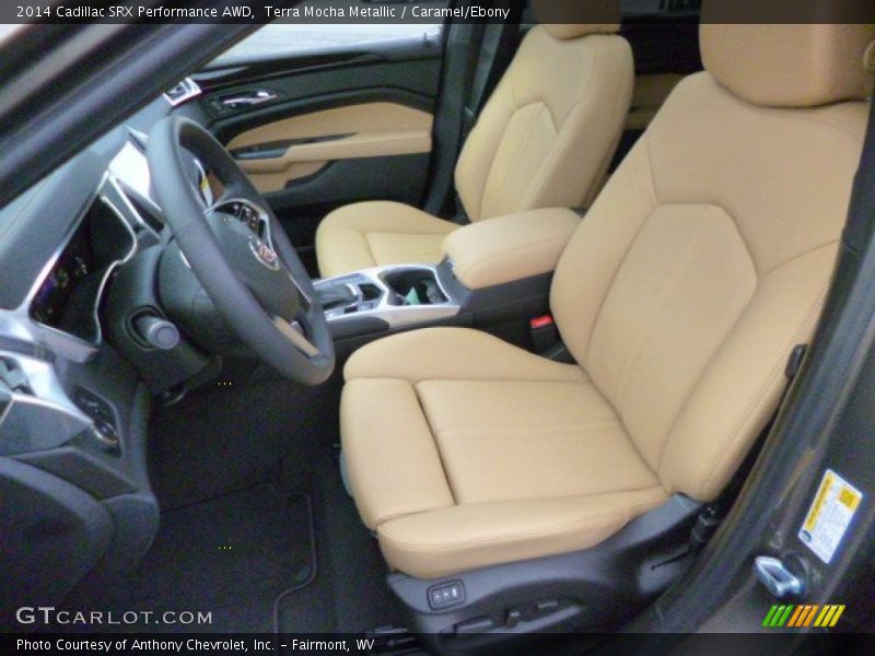 Terra Mocha Metallic / Caramel/Ebony 2014 Cadillac SRX Performance AWD