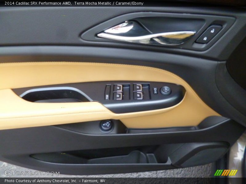 Terra Mocha Metallic / Caramel/Ebony 2014 Cadillac SRX Performance AWD