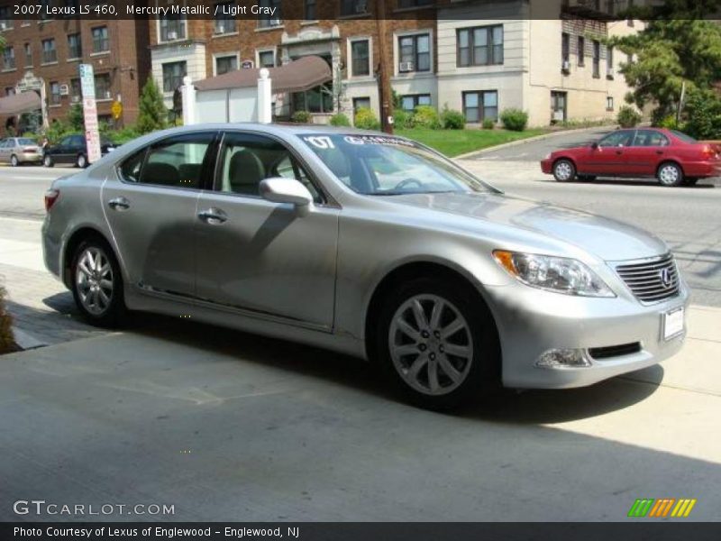 Mercury Metallic / Light Gray 2007 Lexus LS 460