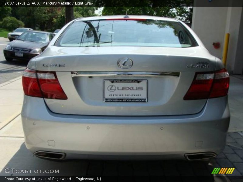 Mercury Metallic / Light Gray 2007 Lexus LS 460