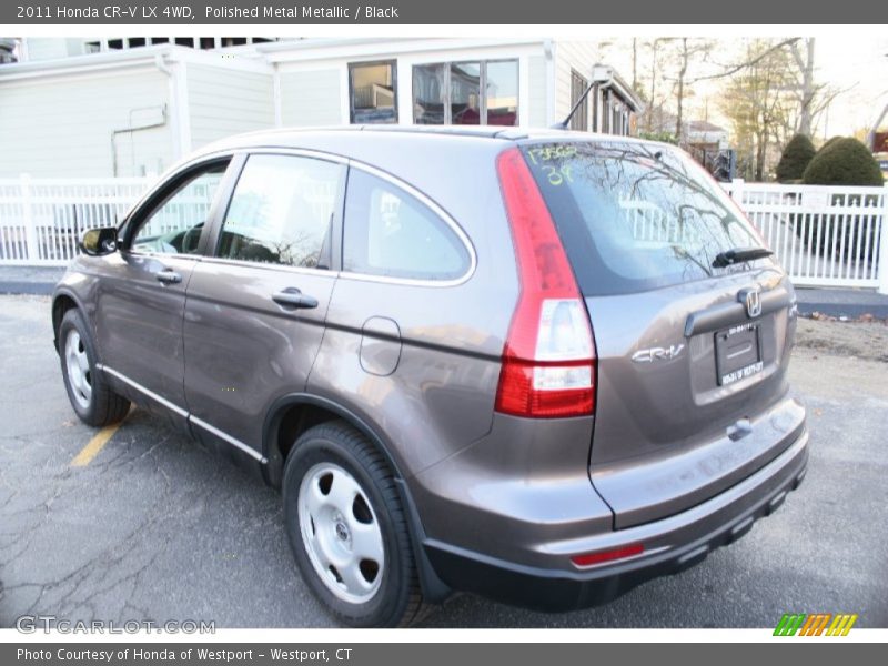 Polished Metal Metallic / Black 2011 Honda CR-V LX 4WD