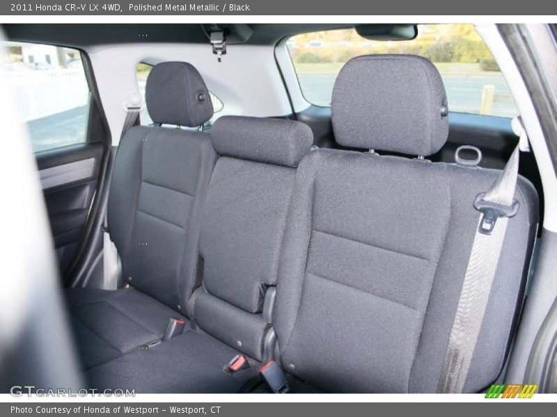 Polished Metal Metallic / Black 2011 Honda CR-V LX 4WD