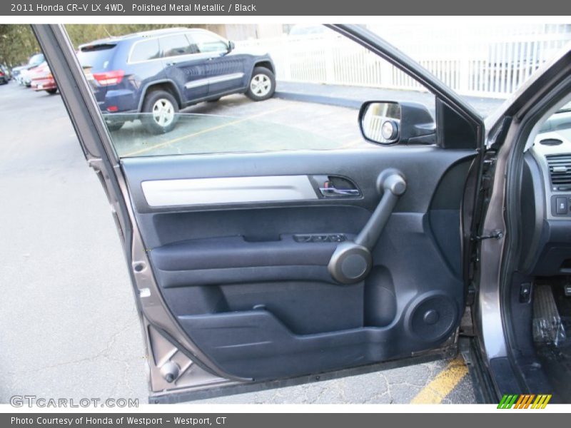 Polished Metal Metallic / Black 2011 Honda CR-V LX 4WD
