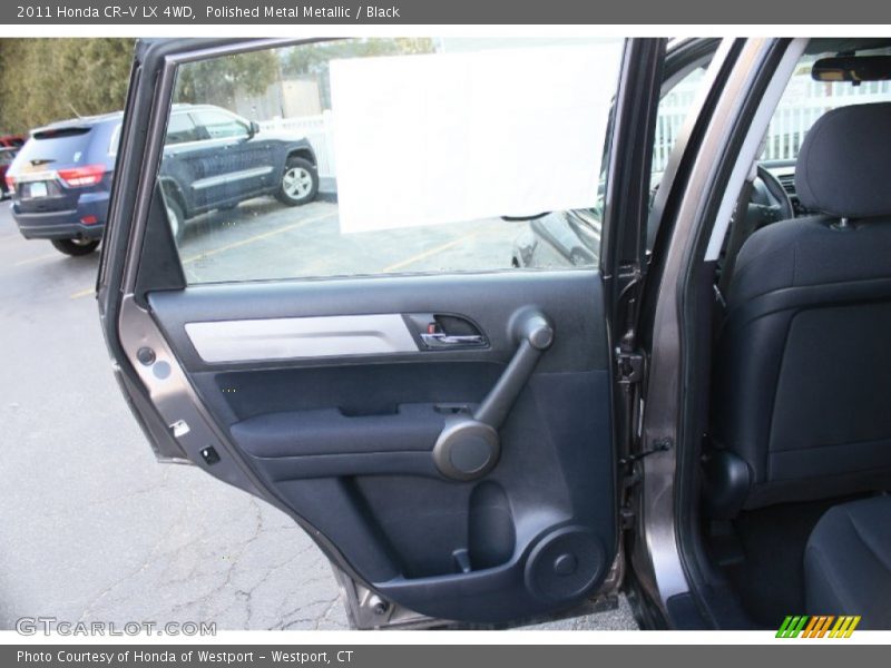 Polished Metal Metallic / Black 2011 Honda CR-V LX 4WD