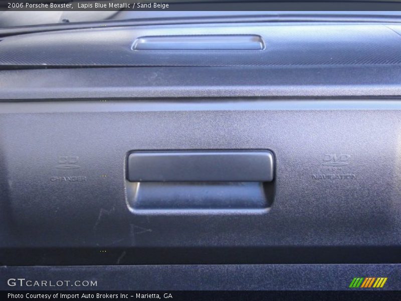 Lapis Blue Metallic / Sand Beige 2006 Porsche Boxster