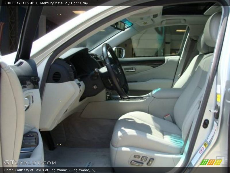 Mercury Metallic / Light Gray 2007 Lexus LS 460