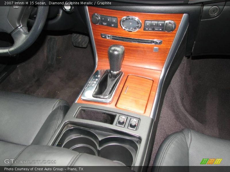 Diamond Graphite Metallic / Graphite 2007 Infiniti M 35 Sedan
